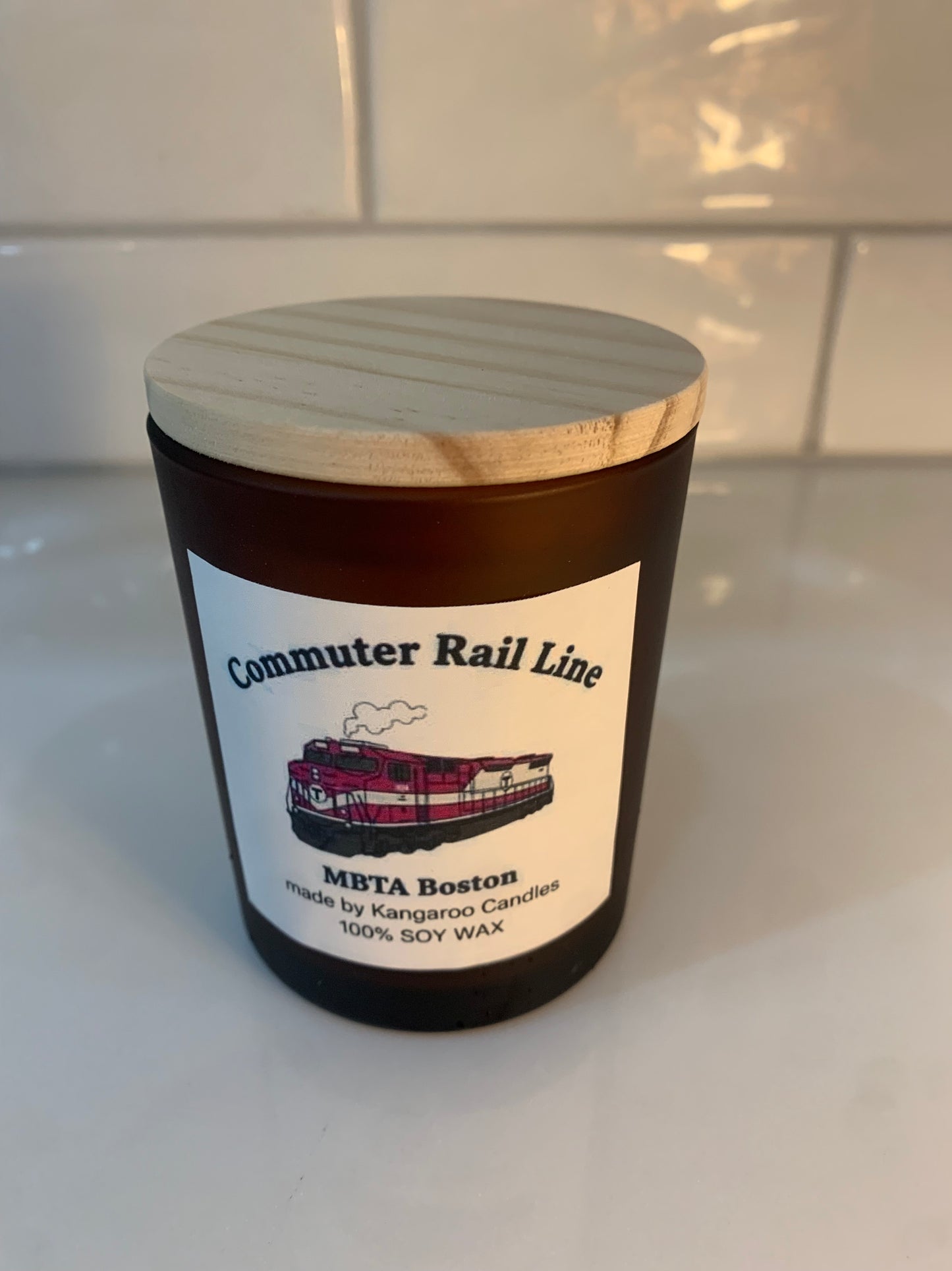 Commuter Rail Candle