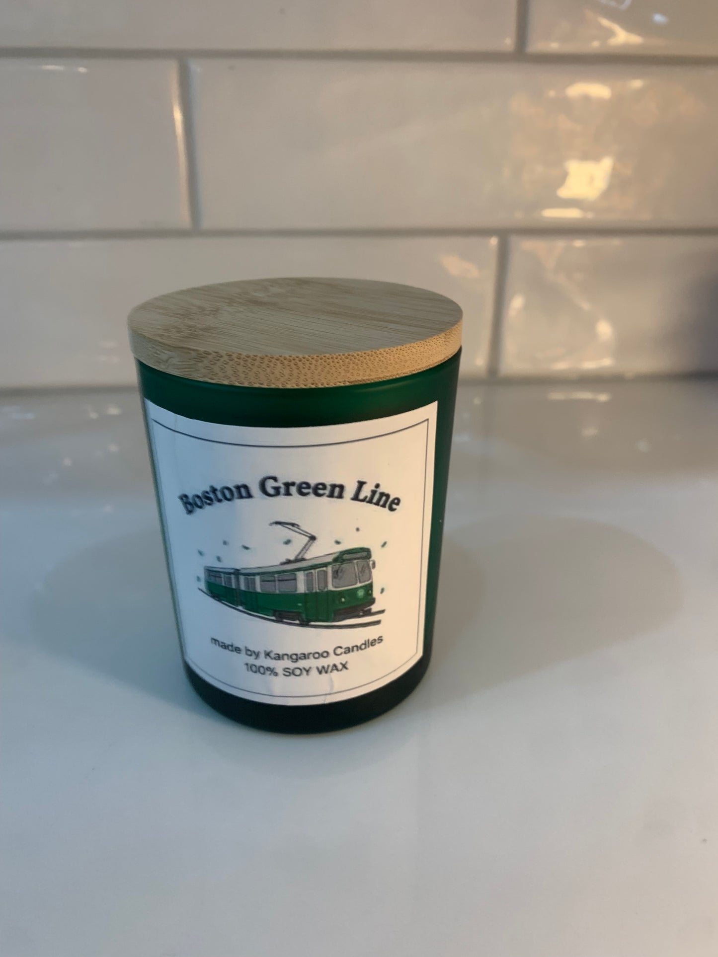 Boston Green Line Candle