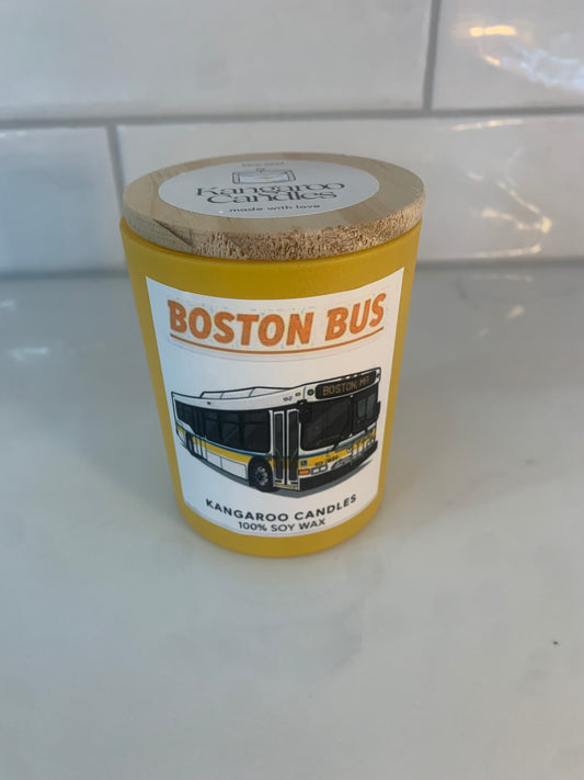 Boston Bus  Candle