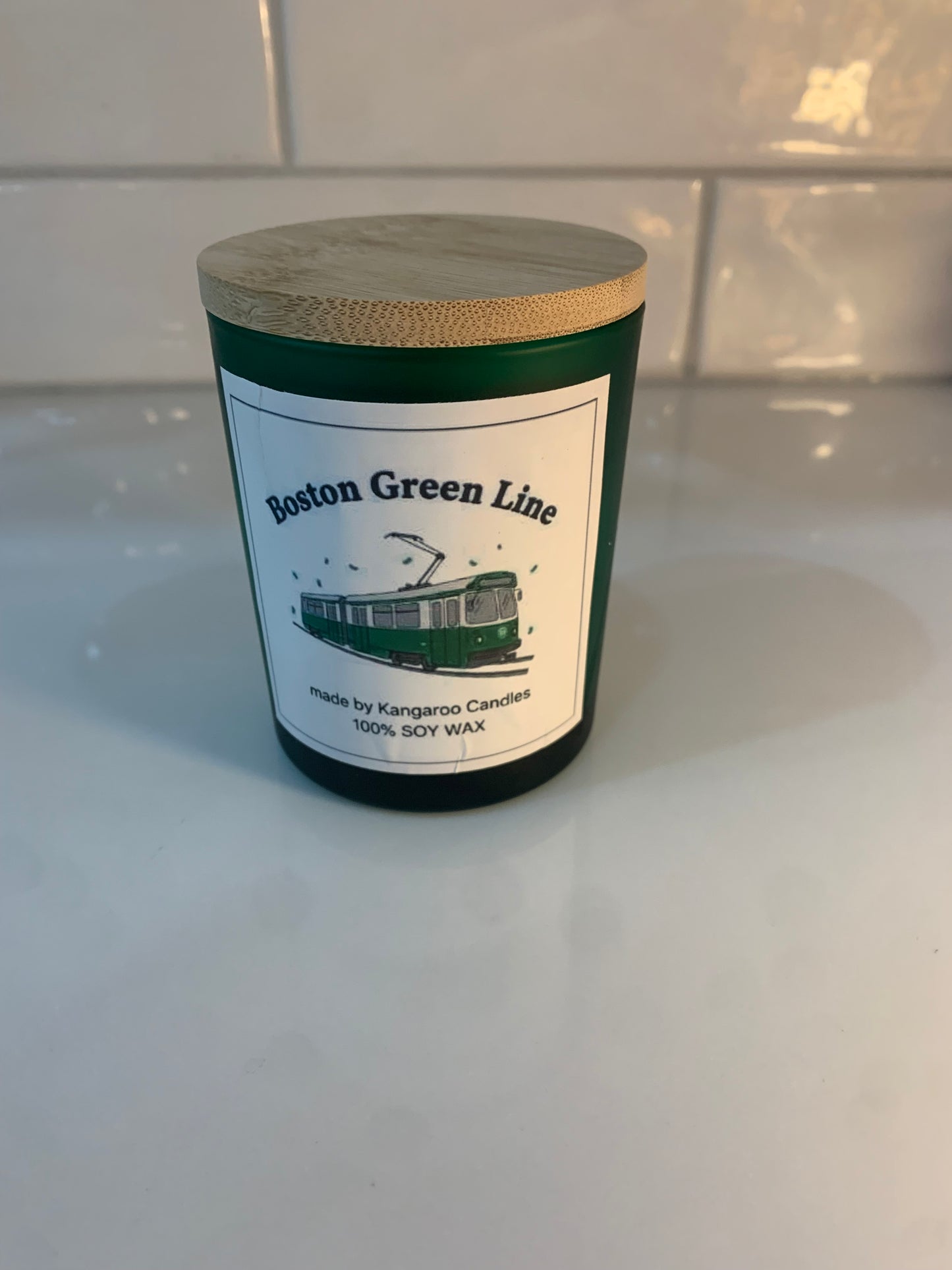 Boston Green Line Candle